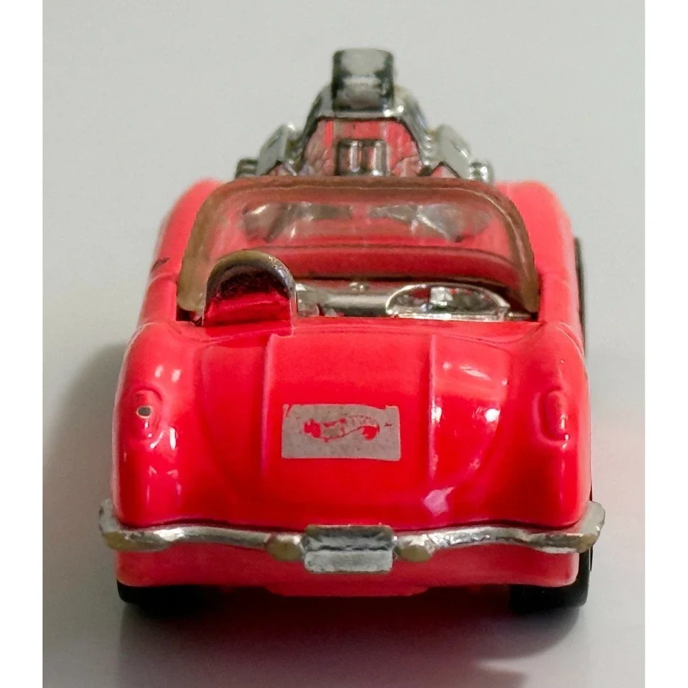 Hot Wheels 1994 Model Series #341 Pink '58 Corvette Coupe 7 Spoke Wheels‎